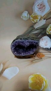 KRISTAL SG: Amethyst Money Bag/紫晶钱袋子