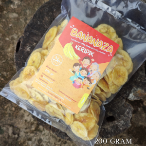 bananaza keripik pisang original 200 gram