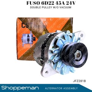 FUSO 6D22 ALTERNATOR ASSEMBLY 45A 24V JFZ281B