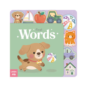 First Colours Tabbed Board Book For Baby & Toddlers To Learn New Words