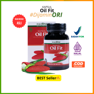 Oil Fit Kapsul Miyak Buah Merah Papua Murni Premium Asli Original