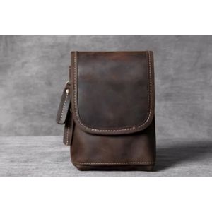 ( TERMURAH ) Tas Selempang Pria Kulit Sapi - Tas Pria  Kulit Selempang Premium CH