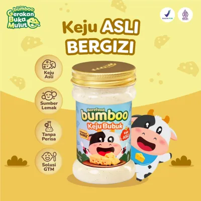 Bumboo Keju Bubuk Mpasi 75gr | Mpasi Bayi 8m+