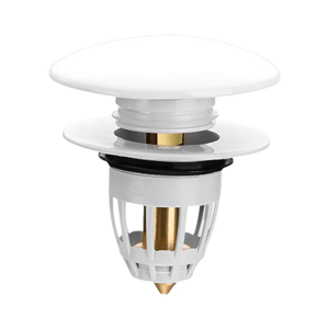 Sturdy Ceramics Press Top Drain Stoppers Featuring Brass Cores Portable for Enhances Durability and Daily Casual Use