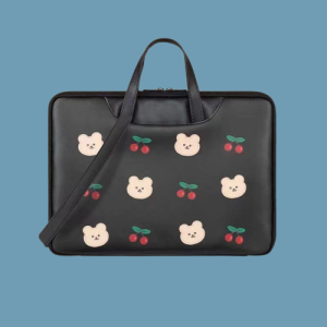 Laptop bag PU leather shockproof waterproof laptop inner bag 13.3 14.1 15.6 inch
