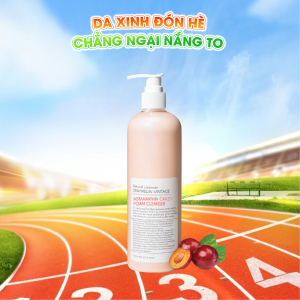 Sữa Rửa Mặt Tạo Bọt Graymelin Astaxanthin Crazy Foam Cleanser 500ml