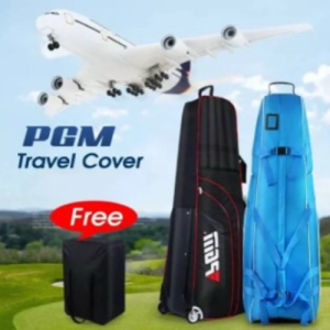 Cover Máy Bay Túi Đựng Gậy Golf Cao Cấp - PGM GOLF AVIATION PACKAGE HKB008 Chống Nước Bảo Vệ Gậy Tốt Có Bánh Xe Thật Thuận Tiện Khi Di Chuyển Bằng Tay Kéo.