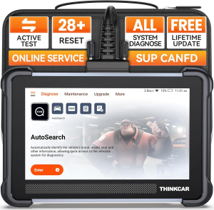 Thinkcar Thinkscan 672 obd2 scanner 28 Resets Lifetime updtae CANFD Car Scan Tools full system 2025 OBD2 Scanner