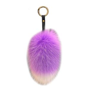 Attractive Animal Tail Shaped Keychain Cosplay Furs Car Charm Pendant Stylish Bag Accessory Backpack Hanging Decoration