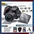 Judul : [NEW] KAMERA NIKON D5500 + LENSA KIT 18-55MM VR II Wi-Fi - GARANSI 1 TAHUN - CAMERA DSLR VLOG d5300 d3500 d5600 200d. 