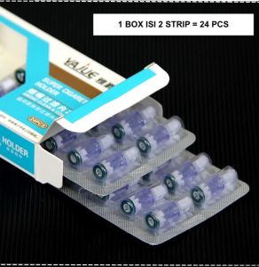 24PCS REFILL PIPE HOLDER PIPA SARINGAN ASAP YAJUE YJ057A ISI ULANG