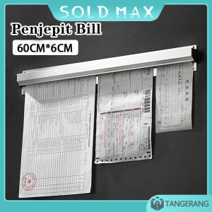 60 cm Bill Holder/Penjepit Bill/Penjepit Nota Kertas Tab Grabber/Order Holder