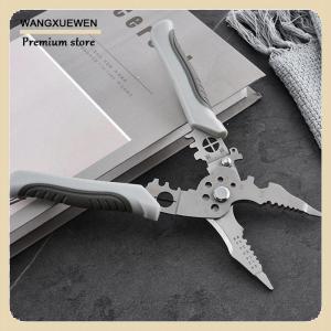 [COD] Wire Stripper Decrustation Pliers Adjustable Electrical Wire Stripping Tool Non-slip Wire Stripper Crimper For Electrical Cable