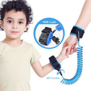 Upgrade Kids Anti Lost Wrist Link With Lock Toddler Baby Walker Wristband Child Leash Safety Harness Outdoor Walking Strap Rope2026