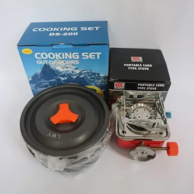 nesting Cooking set outdoor DS200 nesting DS-200 Nesting DS 200 alat masak camping