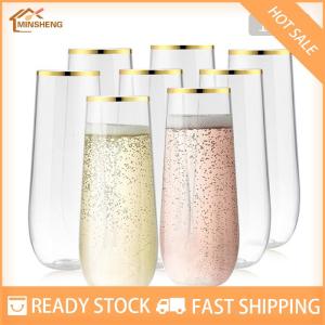 MIH ✨ COD ✨ 270ml shatterproof Plastic Wine Unbreakable Red Wine Tumbler แก้วแก้ว