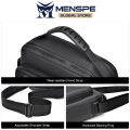 MENSPE Men's Bag Shoulder Messenger Bag Waterproof Sling Crossbody Bag Business Bag Multi-Layer Pocket Business Cashier Bag. 