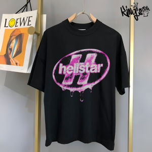 Kings kaos streetwear Hellstr Purple raster premium kerah bulat katun 24s