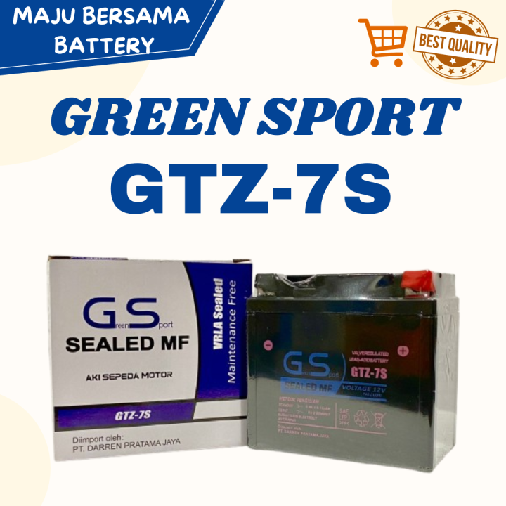Aki Motor KLX 150 Accu kering GTZ7S GS Mf | Lazada Indonesia