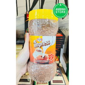 Date 04/28 Bột Cacao uống liền Kruger Impress Đức 400g