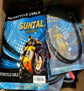 Suntal Brand Throttle Cable for Motorcycle - High-Quality Replacement Part for Smooth Operation and Reliability