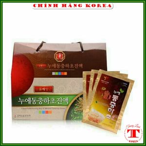 Nước đông trùng hạ thảo sâm núi Bio thượng hạng - Tăng thể lực ổn định huyết áp phòng ung thư tranglinhkorea