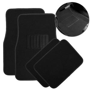 SONSANG High Quality Original Karpet Mobil 4Pcs Set Karpet Mewah Tahan Air Anti Kotor Anti Slip Universal Fit Car Mats