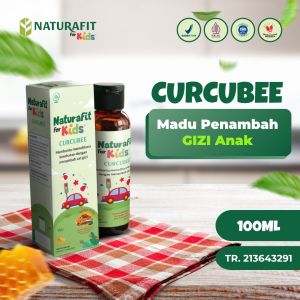 NATURAFIT FOR KIDS - Curcubee Madu Anak Tingkatkan Imunitas Tubuh & Tambah Gizi Anak Cegah Stunting