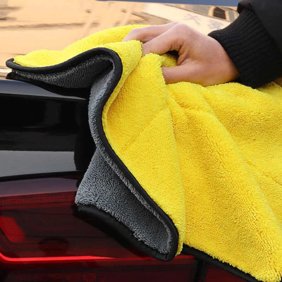 【FUCO】Khăn lau xe microfiber 3m cao cấp không rụng lông, khăn lao ô tô, xe hơi, xe máy ,chuyên dụng siêu thấm
