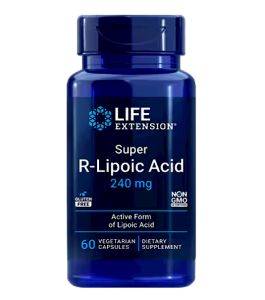 Life Extension Super R-Lipoic Acid 240mg 60-Caps