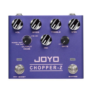 JOYO R-18 CHOPPER-Z Distortion Pedal Guitar Effect Pedal High Gain AMP Simulation Modern Metal Sound Noise Gate Guitar Parts