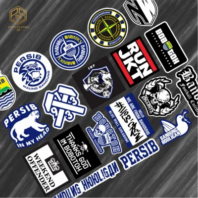 STICKER PACK PERSIB BANDUNG ISI 19PCS - PREMIUM STICKER - WATERPROOF - VINYL STICKER