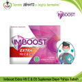 Imboost Extra Vitamin C dan D3 8 Tablet Suplemen Kesehatan. 