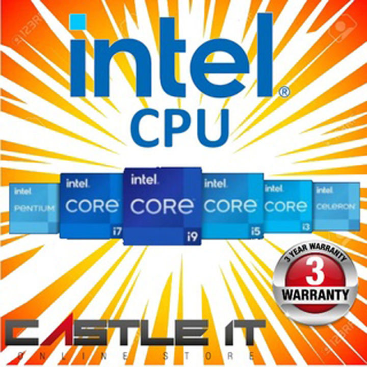 Intel CPU Core i3 12100 12100F 10100F i5 10400 10400F 12400 12400F ...