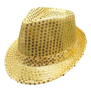 W0AGZ4J2 Sequins Jazz Hat Shiny Masquerade Panama Cap Durable Cosplay Dance Performance Hat Men Women