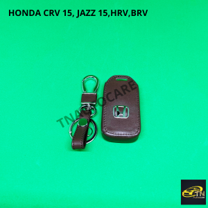 ซองกุญแจหนังสำหรับ  ใส่กุญแจรีโมทรถยนต์  HONDA CRV 15 JAZZ 15HRVBRV