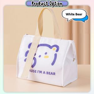 [Choo Choo Toy] Portable Thermal Lunch Box Bags Storage Travel Picnic Food Containers Cooler Bag 饭盒便当保温袋 Beg Bento - KW90