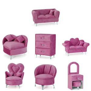 Cute Sofa Shape Box Beautiful for Case Fashion Jewelleries Storage Showcase Holder Organizer for Earring Neckalce Pendant