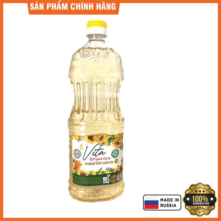 Nhập khẩu chính hãng - Dầu hướng dương Vita Organica loại Premium 1L ...