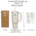 30oz/40oz Stanley Adventure Quencher H2.0 Tumbler With Handle Stainless Steel Vacuum Insulated Car Mug Thermal Iced Travel Cup. 