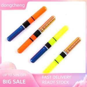 dongcheng ไฟ LED ลอยน้ำเรืองแสงสำหรับตกปลายามค่ำคืนใช้แบตเตอรี่