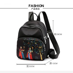 Balo Mini Vải Oxford Đeo Chéo Thời Trang_Balo Mini vải dù siêu bền