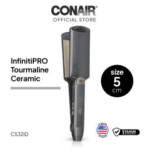 Conair Catokan Pelurus Rambut InfinitiPRO Tourmaline Ceramic 5cm