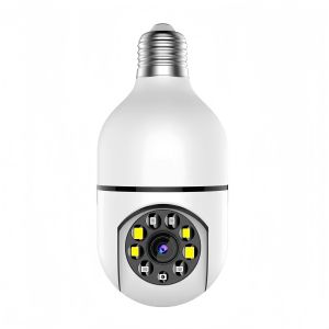 Goldstar bulb monitoring camera lamp head type home monitor 360 degree wifi mobile phone remote 2-in-1