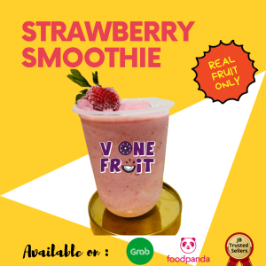 JB JUICE BAR | [REAL] Strawberry Smoothie 500ml | Smoothie Bay  | HIDDEN JUICE BAR REAL FRUIT JUICE