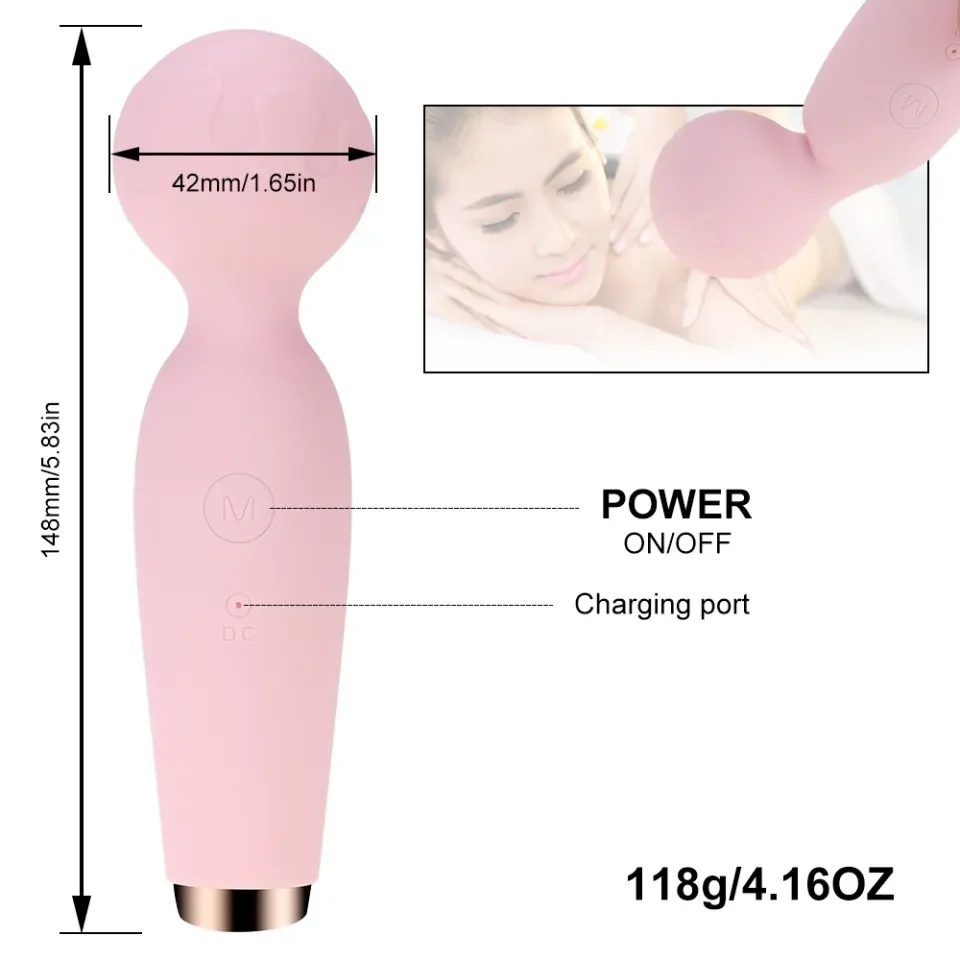 Happyhappiness LILO WE LOVE Powerful Vibrator for Women Sex Toys 10 Speeds  Magic Wand Age AV Stick G Spot USB Vagina Rechargeable Adult Female Erotic  Toys | Lazada PH