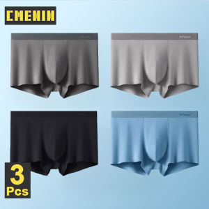 CMENIN 3Pcs Modal Antibacterial Mens Panties Bxoers Shorts Soft Innerwear High Elasticity Men Underwear Breathable Man Boxer Underpants MRCS2288
