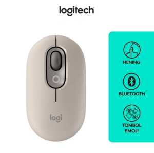 Logitech POP Mouse Wireless Bluetooth Silent Emoji Keys