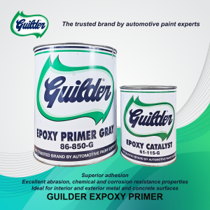 Guilder Epoxy Primer 4L With Catalyst White 86-150-G Gray 86-850-G