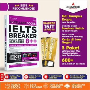 BUKU TES BAHASA INGGRIS IELTS - IELTS BREAKER 8++